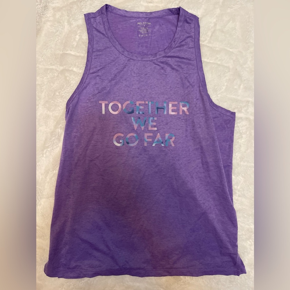 Peloton agility racer back tank size small